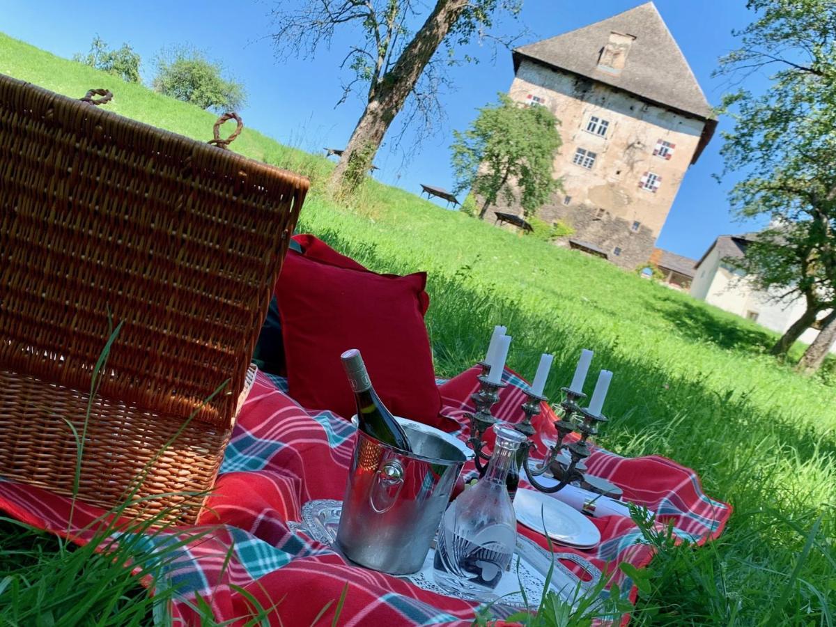 Schloss Moosburg Gaestehaus 外观 照片