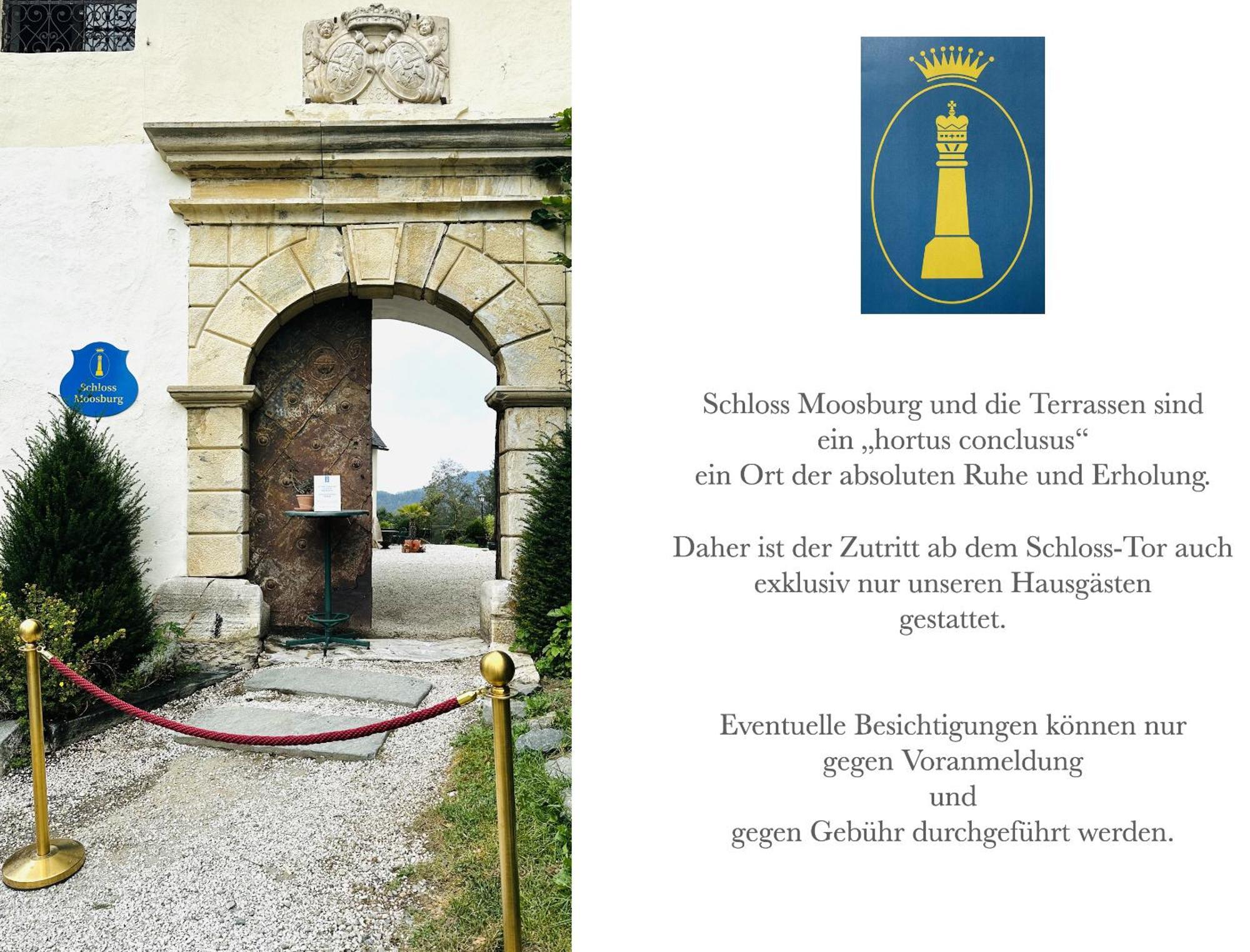 Schloss Moosburg Gaestehaus 外观 照片